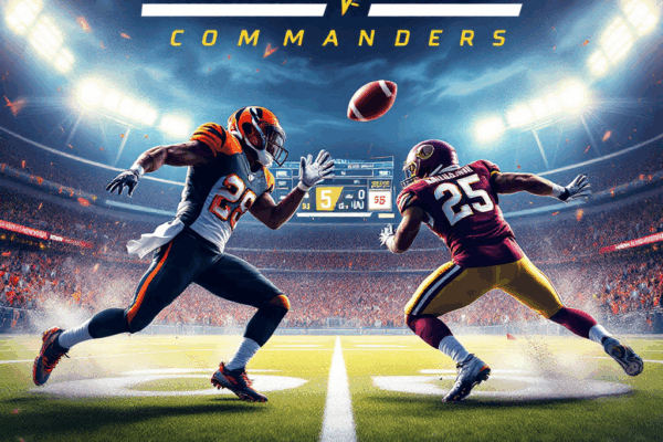 압도적 승리! Bengals vs Commanders 프리시즌 격돌, NFL 2025 관전 포인트