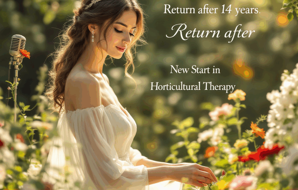 14년 만의 귀환: 미스코리아 출신 한성주, 원예치료 전문가로 새 출발