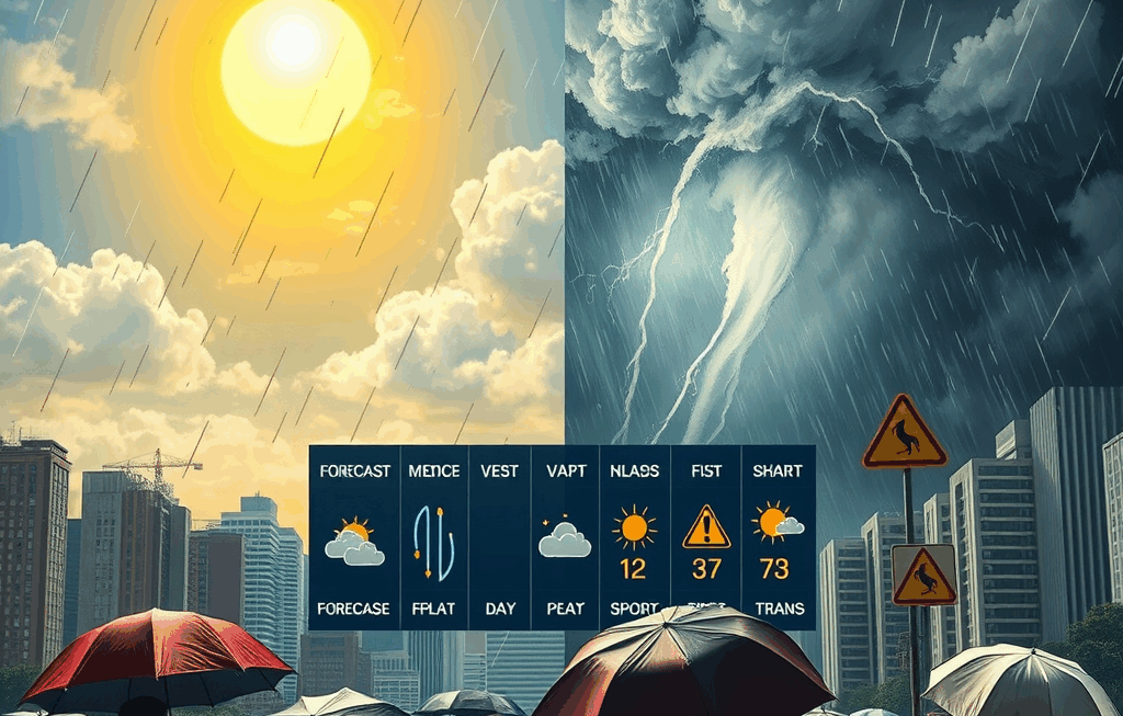 기상이변의 시대: 날씨 예보의 한계와 우리의 대응법