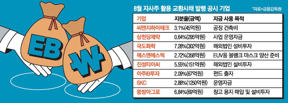 [뉴스] “막차 타자”… 자사주 활용 교환사채 급증