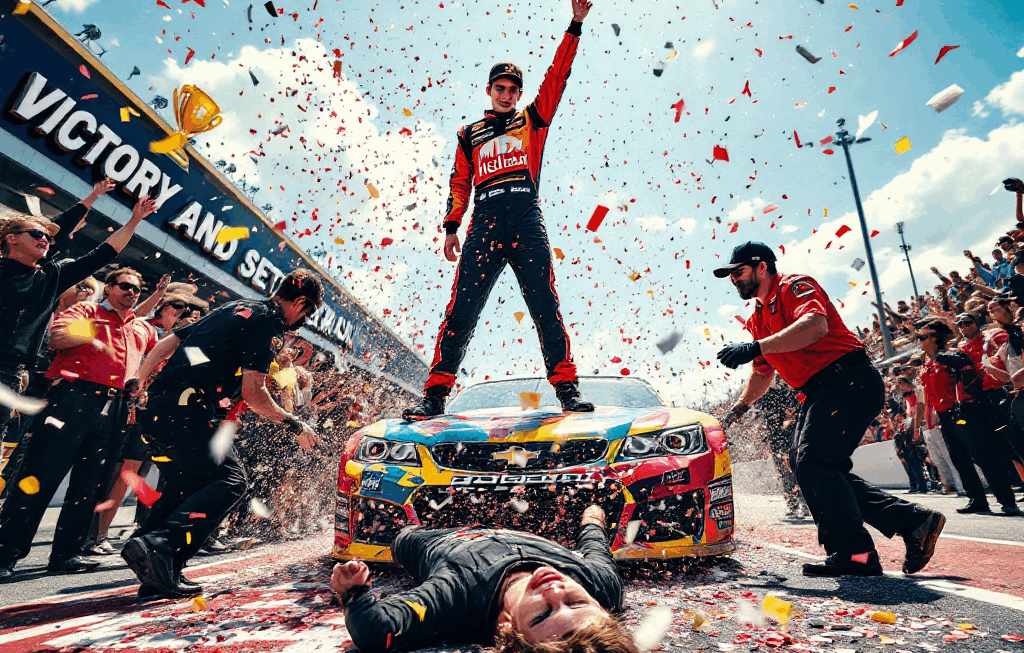 NASCAR 신성 콘너 질리시, 우승 직후 쇄골 골절…Cup 데뷔 무산?