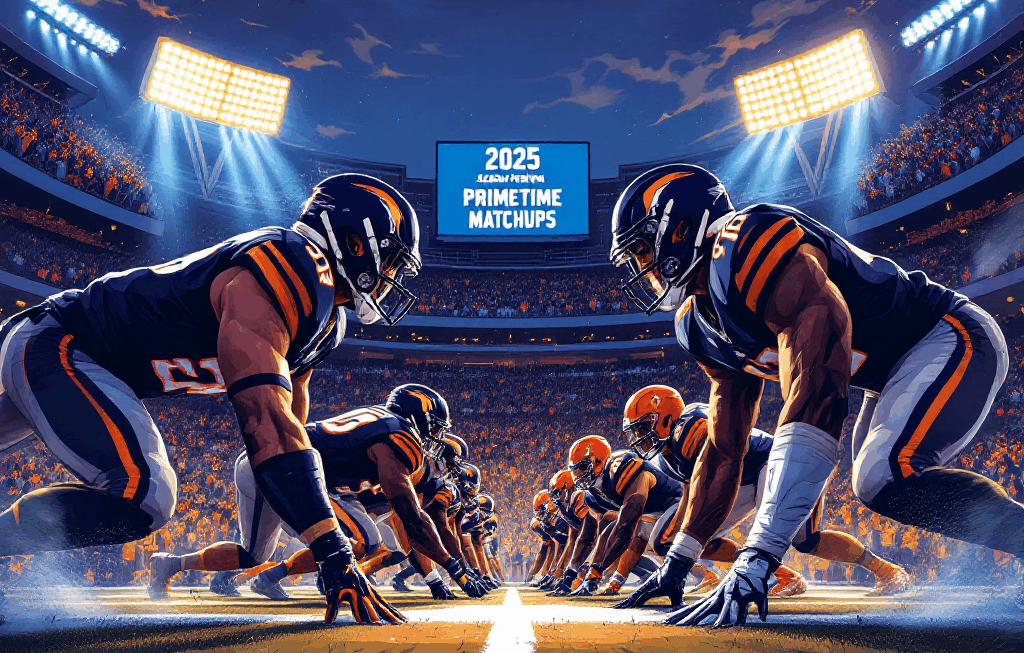 2025 시카고 베어스 시즌 프리뷰: 프라임타임 경기와 주요 매치업 분석
