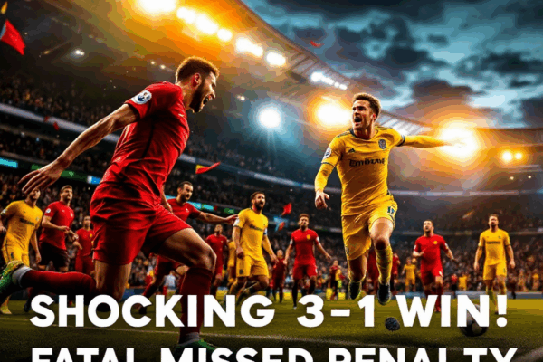 충격적 3-1 승! 브렌트퍼드, 맨유에 치명타 – 페르난데스의 페널티 실축이 변곡점