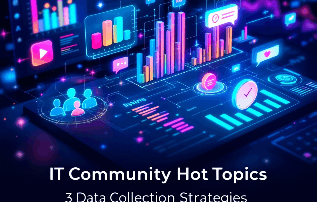 IT 커뮤니티 핫 토픽 파악을 위한 3가지 데이터 수집 전략