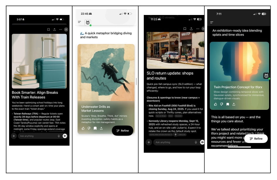 [뉴스] 질문에만 답하던 챗GPT…이젠 오늘 아내 선물 사셔야겠네요