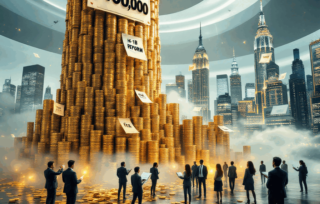 트럼프의 충격적 H-1B 비자 개혁: $100,000 수수료의 실체와 영향
