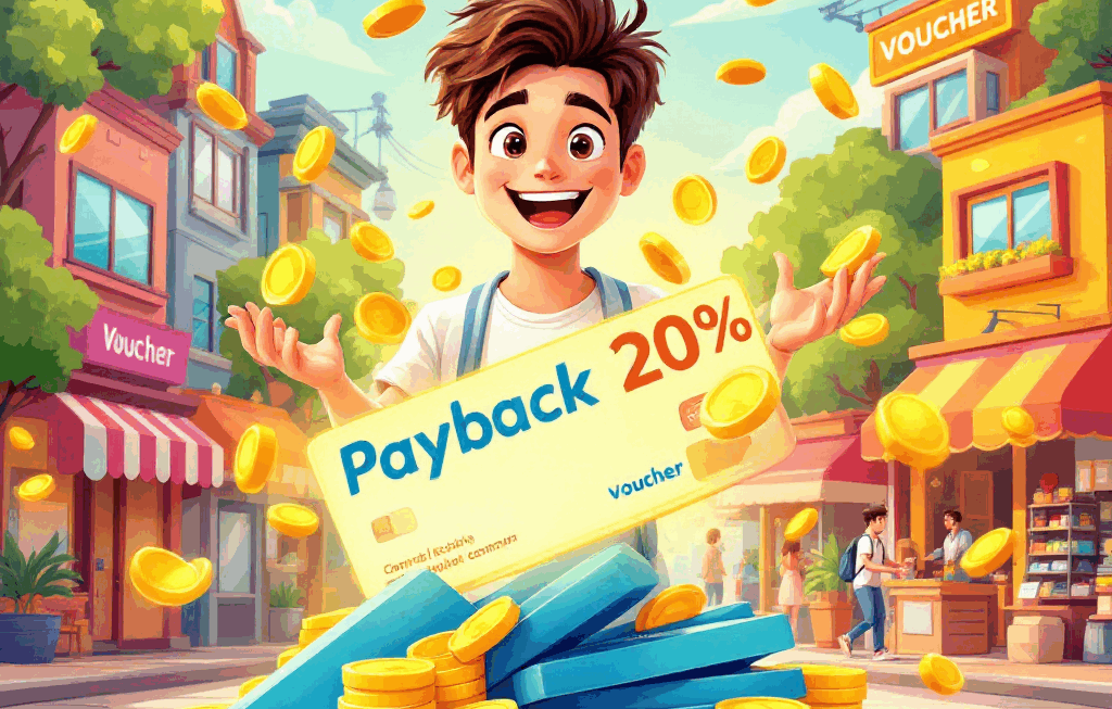 상생페이백으로 월 10만원 Get! 소비의 20%가 당신에게 돌아옵니다