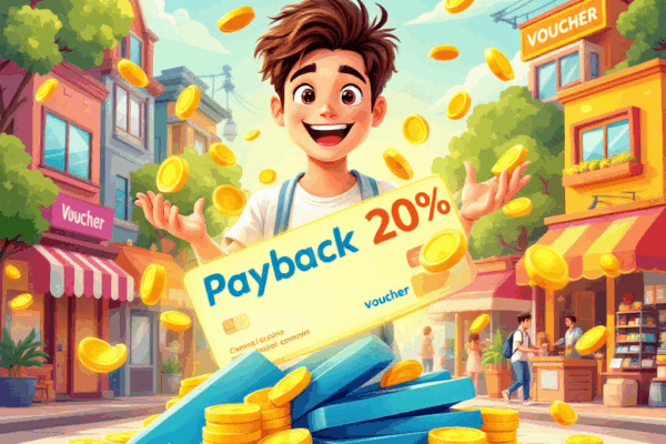 상생페이백으로 월 10만원 Get! 소비의 20%가 당신에게 돌아옵니다
