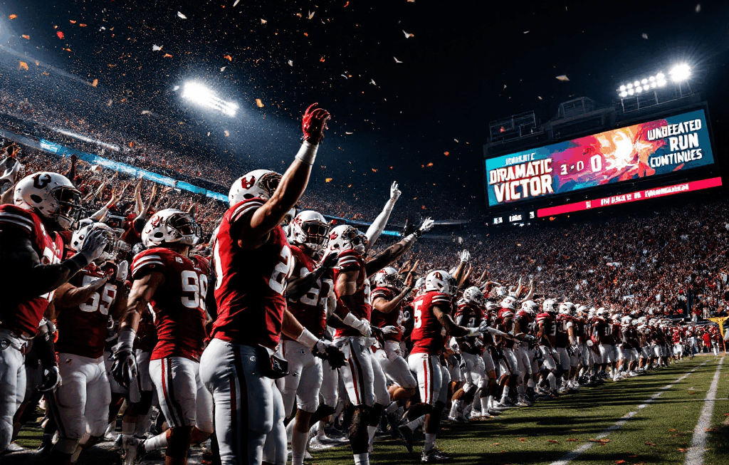 위기에서 탈출한 Alabama: 4위의 극적인 승리로 무패행진 이어가다