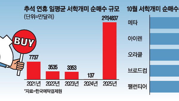 [뉴스] “나만 돈 못벌라”… 서학개미 AI株 폭풍매집