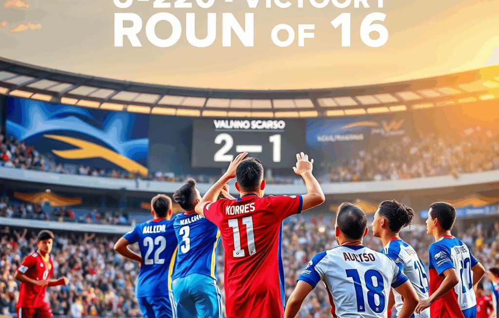 한국 U-20, 파나마 격파 2-1 승! 16강 진출 운명은?