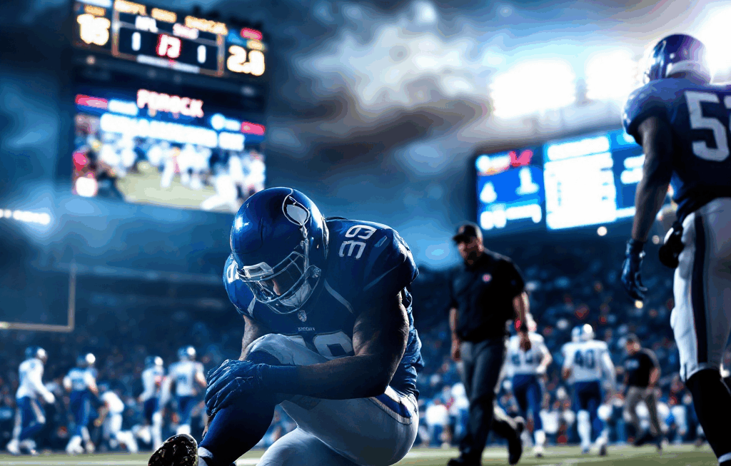 NFL 충격: 캠 스캣еб오의 시즌 종료 부상, 자이언츠의 운명은?