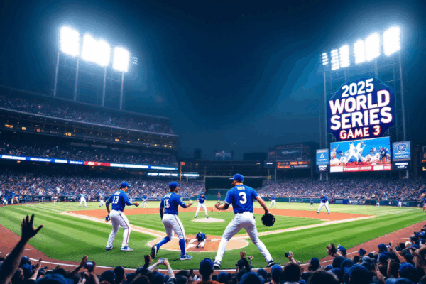 2025 월드시리즈 3차전 승자는? 블루제이스 VS 다저스 명승부 전망