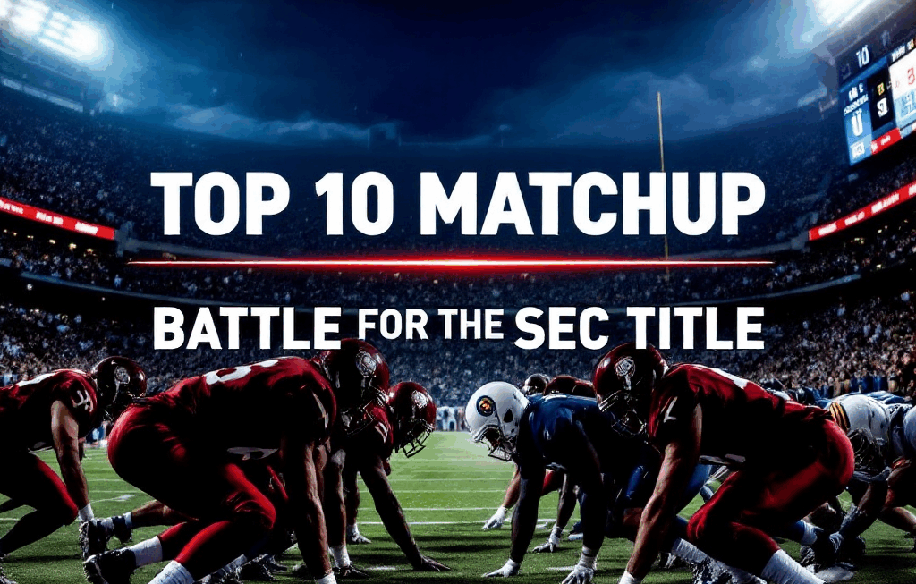 Top-10 매치업: 올레미시 vs 조지아, SEC 타이틀 향한 운명의 한판승
