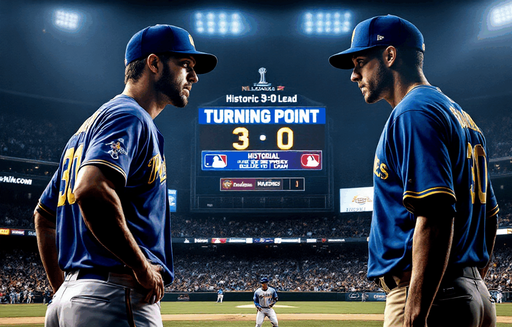 다저스 vs 브루어스: NLCS 3차전, 역사적 3-0 우위의 승부수는?