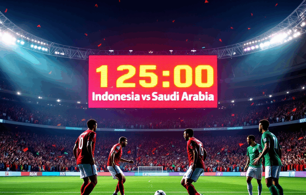 인도네시아 vs 사우디아라비아: 아시아 축구의 운명이 걸린 90분