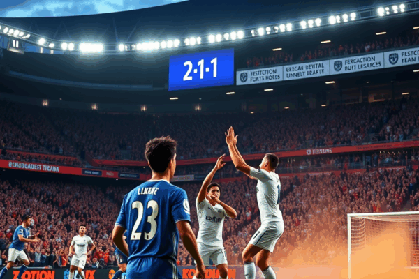 토트넘, 리즈 23경기 홈 무패 깨고 2-1 승리…리그 2위 도약