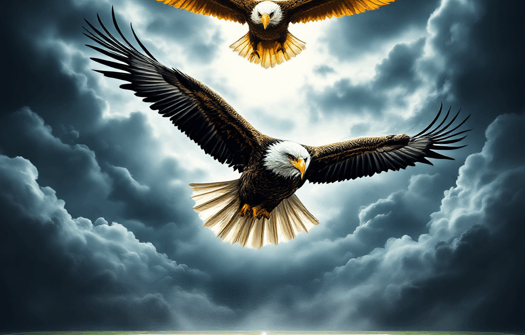 필라델피아 이글스의 추락, 미국 독수리의 생존 전략과 비교