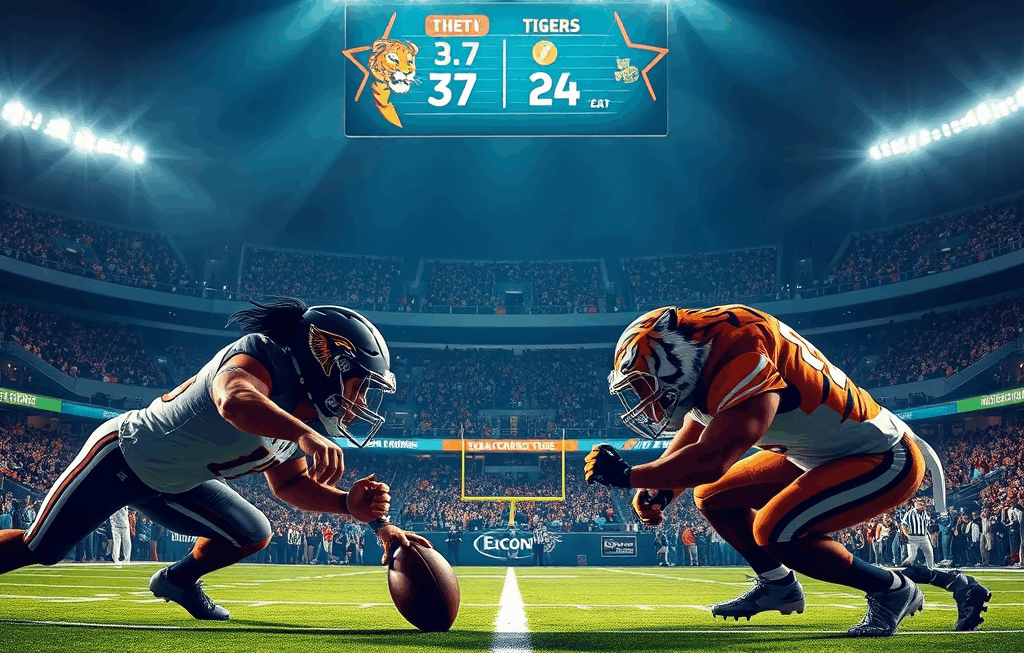 라이온즈 vs 벵갈스: NFL 충격의 37-24 승리, 그 이면의 5가지 포인트