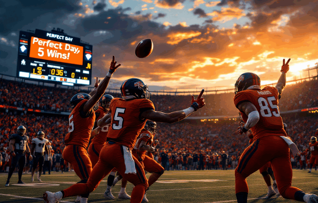 Bo Nix의 완벽한 날, Broncos 5연승! Cowboys는 또다시 무기력한 패배