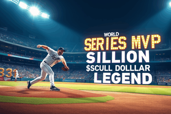 야마모토 요시노부, 월드시리즈 MVP가 만든 3억2500만 달러의 전설