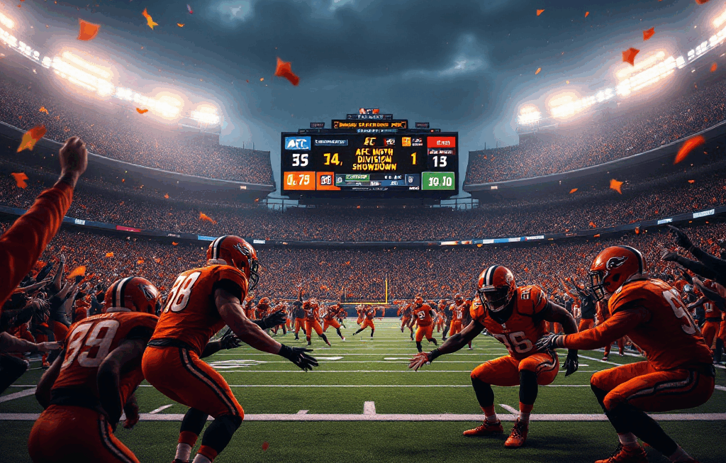 벵갈스 vs 레이븐스: AFC 노스 운명 가를 디비전 대결 심층분석