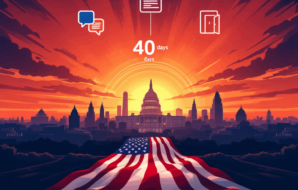 미국 역대 최장 40일 셧다운 종료, 충격적인 3가지 합의 내용