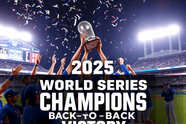 2025 MLB 월드시리즈: 다저스 25년 만의 2연패 신화 완성