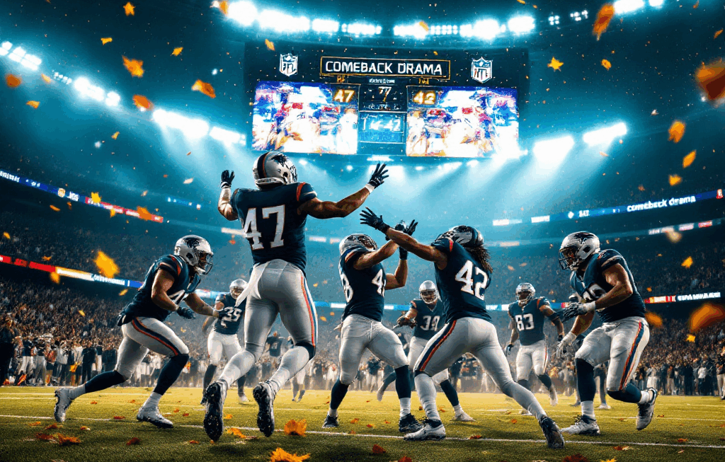 베어스 47-42 벵거스 꺾은 NFL 역대급 역전 드라마의 전말