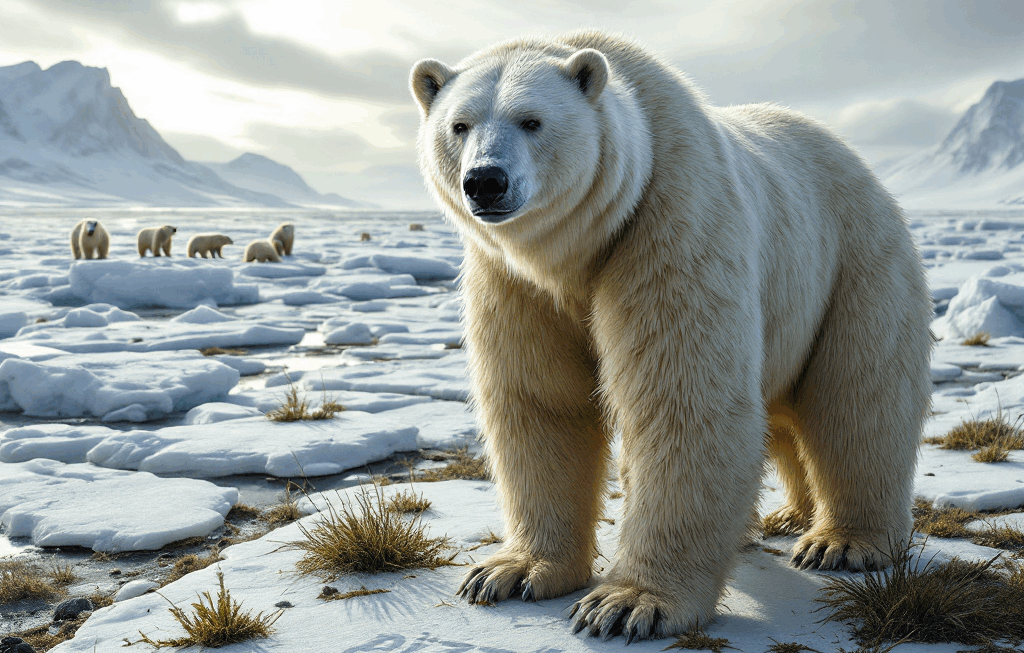 미국 곰 생태계 대격변: 기후변화가 만든 하이브리드 곰 ‘피즐리 베어’ 급증