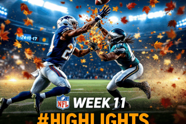 패트리어츠가 제츠에 24-17 승리! NFL 11주차 하이라이트 총정리