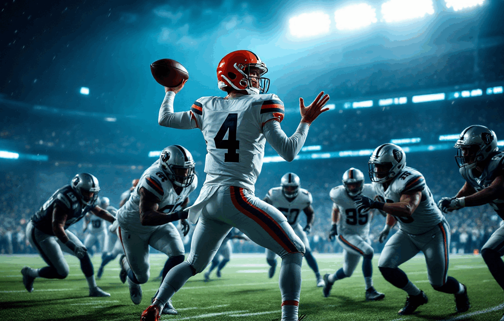 셰데우르 샌더스 NFL 데뷔전! 브라운스 vs 레이더스 충격 분석