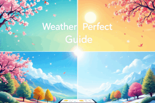 날씨 완벽 가이드: 계절별 특성부터 스마트 활용법까지 총정리