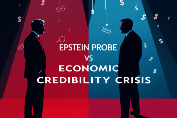 트럼프-클린턴 갈등 재점화: 에프스틴 수사와 경제 공약 신뢰도 위기
