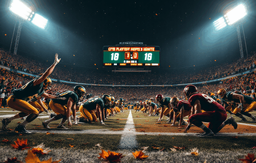 오리건 vs 미네소타 CFB 경기 분석: 압도적 승리로 플레이오프 희망 불태우다