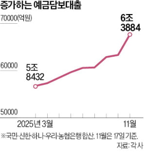 [뉴스] 증시 빚투 열풍에…예금담보대출 6兆 돌파