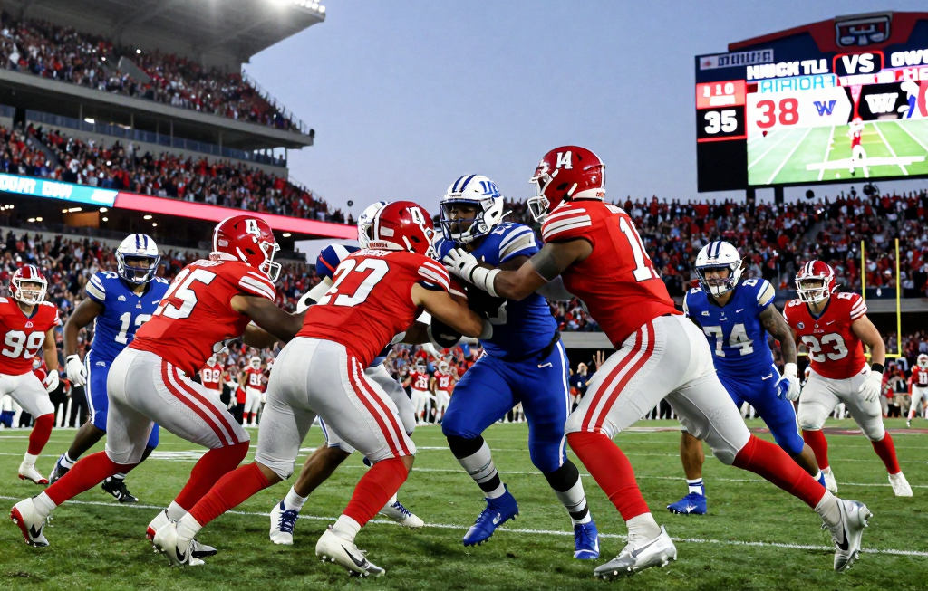 Houston, 14점차 뒤집고 LSU를 38-35로 제압한 Texas Bowl 역전극