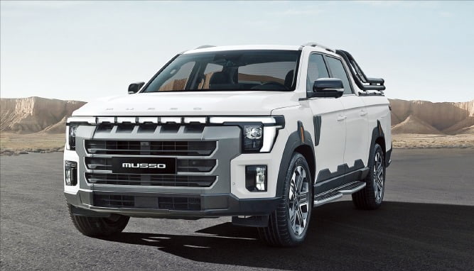 [뉴스] 플래그십 픽업트럭 무쏘