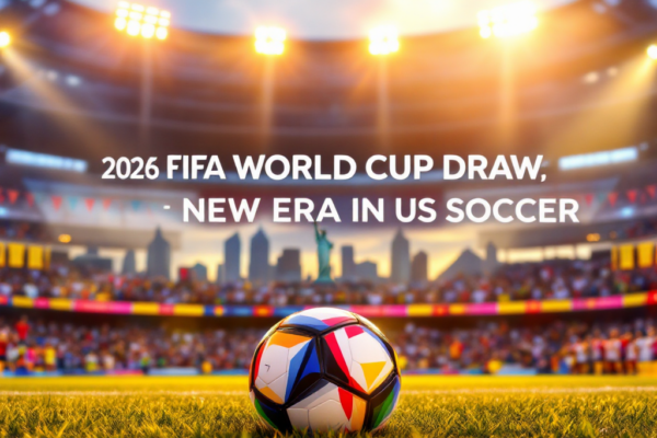 2026 FIFA 월드컵 조추첨 완료: 미국의 48개팀 새 역사 도전기