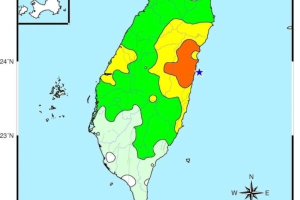 [뉴스] 타이베이 지하철 1분간 멈췄다…대만 동부 해역서 5.7 규모 지진