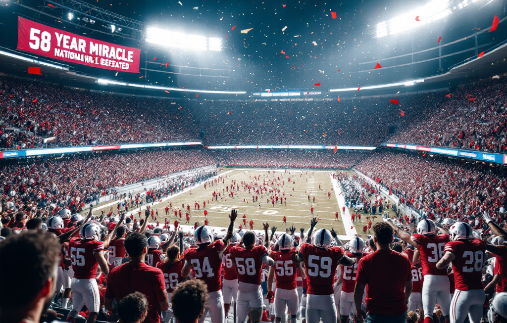 인디애나 58년 만의 기적! 전국 1위 오하이오 스테이트 13-10 격파