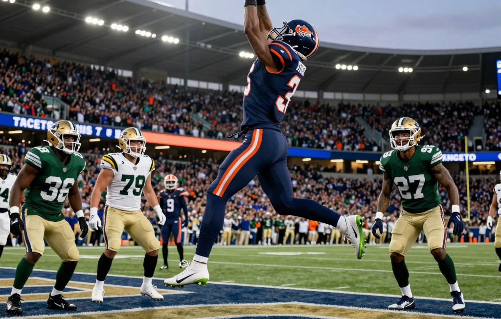 Bears의 기적! 패커스전 극적 역전승 드라마틱한 결승 터치다운