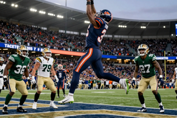 Bears의 기적! 패커스전 극적 역전승 드라마틱한 결승 터치다운