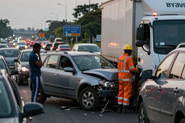Anthony Joshua 나이지리아 교통사고: 2명 사망, 복서는 경상