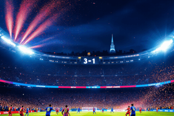 바르셀로나 3-1 아틀레티코, 라리가 선두 4점차 확대하며 우승 가시권