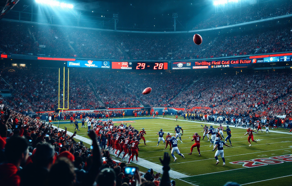 팰컨스 29-28 버커니어스: 극적인 필드골로 뒤집은 TNF 명승부