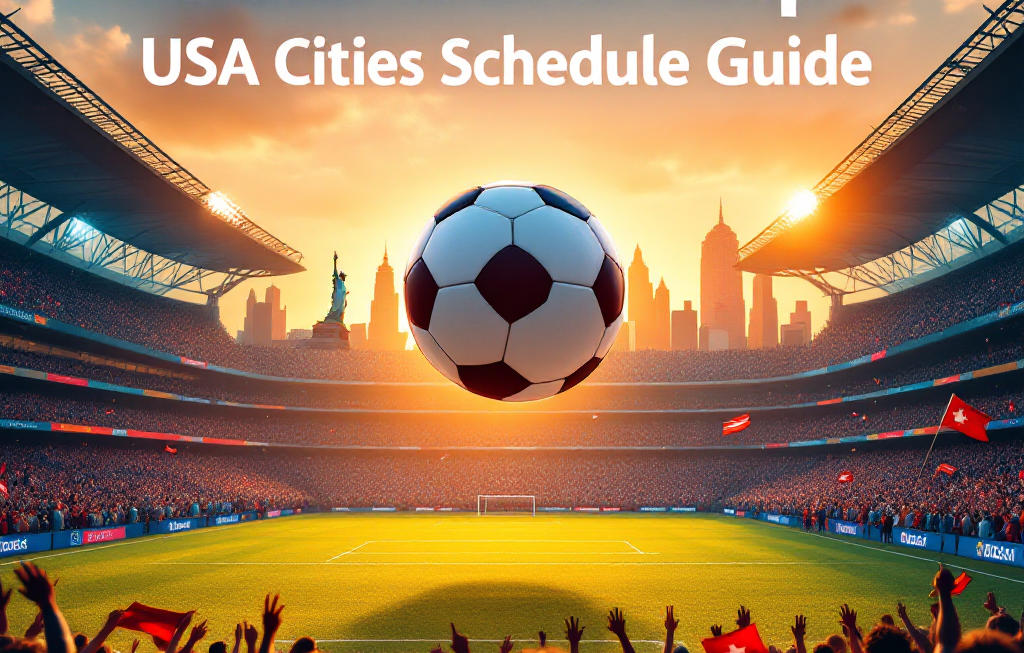 2026 FIFA 월드컵 미국 11개 도시 경기 일정 대공개! 팬 필수 가이드
