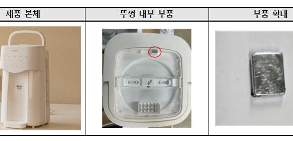 [뉴스] 에어맘 분유포트, 자발적 무상수리…일부 부품 녹 발생 우려