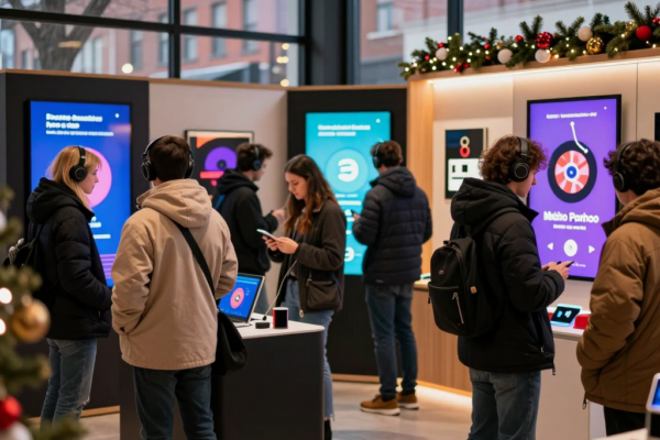스포티파이 네이버 손잡고 성수동 팝업스토어 오픈! 연말 특별 이벤트 현장