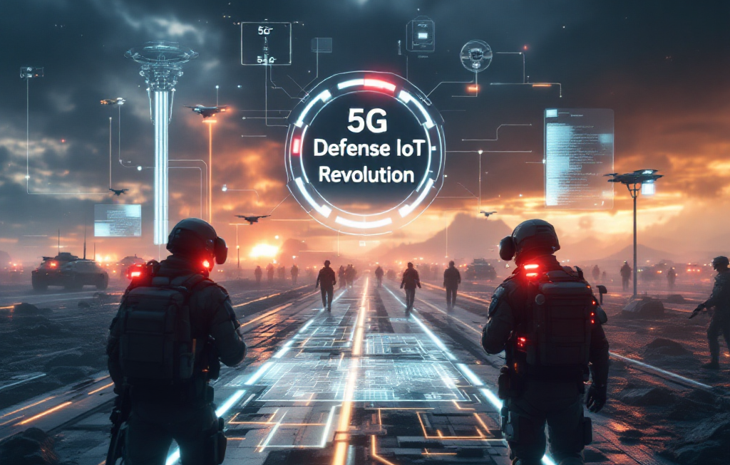 5G로 혁신하는 국방 IoT 전장, 2025년부터 실시간 전투가 바뀐다